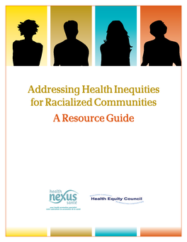 Addressing Health Inequities for Racialized Communities: a Resource