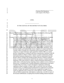 Safe Cannabis Sales Act of 2019