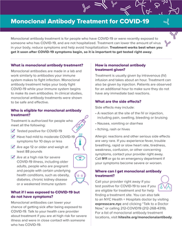 Monoclonal Antibody Treatment for COVID-19