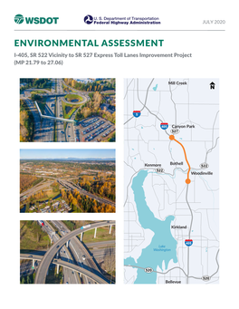 I-405, SR 522 Vicinity to SR 527 Express Toll Lanes Improvement Project (MP 21.79 to 27.06)