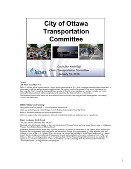 City of Ottawa Transportation Committee