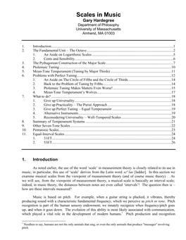 11-Music Scales