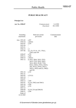 Public Health Act