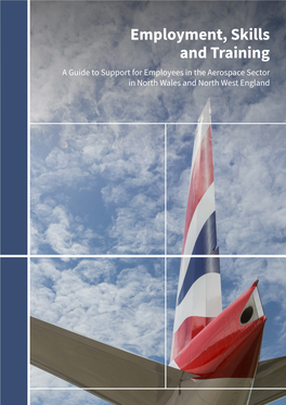 Employment, Skills and Training a Guide to Support for Employees in the Aerospace Sector in North Wales and North West England Introduction