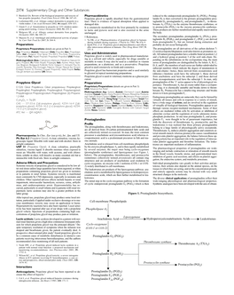 2374 Supplementary Drugs and Other Substances