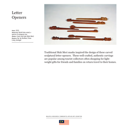 Letter Openers