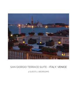 San Giorgio Terrace Suite - Italy, Venice