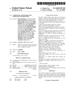 (12) United States Patent (10) Patent No.: US 6,969,702 B2 Bertilsson Et Al