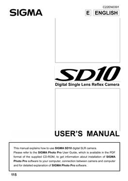 User's Manual