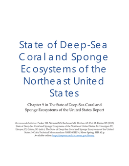 Chapter 9. State of Deep-Sea Coral and Sponge Ecosystems of the U.S
