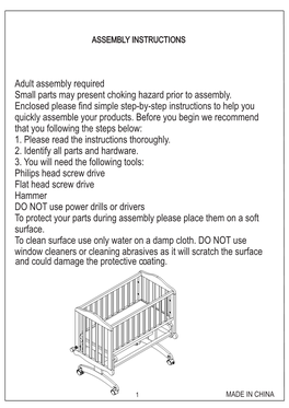 Assembly Instructions