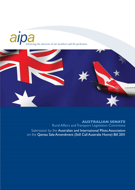 AUSTRALIAN SENATE Rural Affairs and Transport Legislation