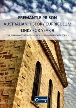 Fremantle Prison Australian History Curriculum Links