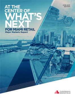 Miami-Dade Retail Construction 2,500,000 Peaked in 2008 at 2.1 Msf 2,000,000