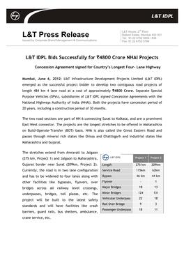 Larsen & Toubro Limited