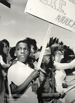 Civil Rights Protestors Marched at the Oklahoma State Capitol on June 7, 1964