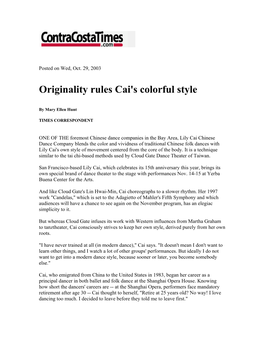 Contra Costa Times