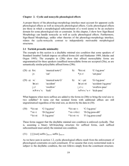 19 Chapter 2. Cyclic and Noncyclic Phonological Effects a Proper