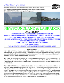 Newfoundland & Labrador