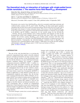 The Theoretical Study on Interaction of Hydrogen with Single-Walled Boron Nitride Nanotubes