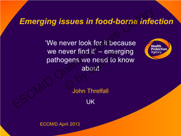 Infant Botulism ESCMID Online Lecture Library