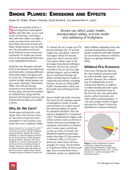 Emissions and Effects Susan M