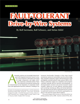 Fault-Tolerant Drive-By-Wire Systems