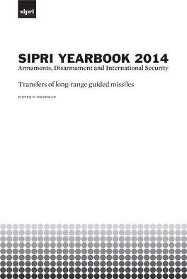 SIPRI Yearbook 2014: Armaments, Disarmament and Interntional