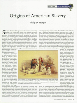 Origins of American Slavery