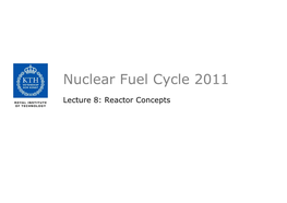 Nuclear Fuel Cycle, KD2430