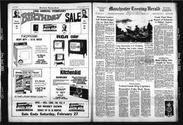 Sale Ends Saturday, February 27 Could Not Have Taken the Uves of to Cfongress, Nixon Expressed And, Records Show, Non-Defense Inasrive Oak Ridge Facilities