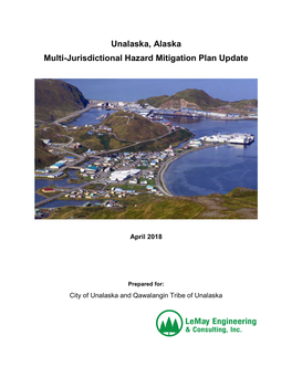 Unalaska Hazard Mitigation Plan 2018