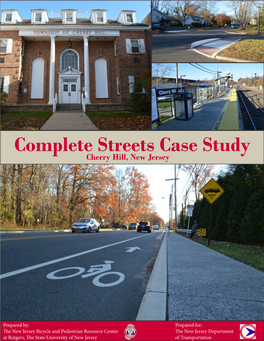 Complete Streets Case Study Cherry Hill, New Jersey