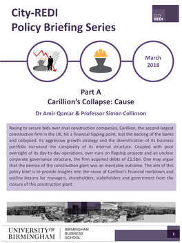 Carillion's Collapse