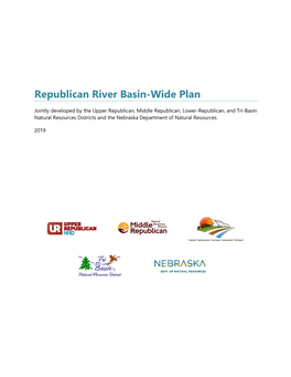 Republican River Basin-Wide Plan