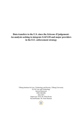 Data Transfers to the US Since the Schrems II