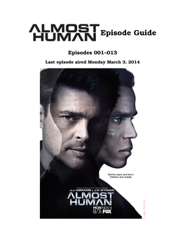 Episode Guide