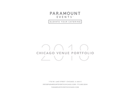 Chicago Venue Portfolio