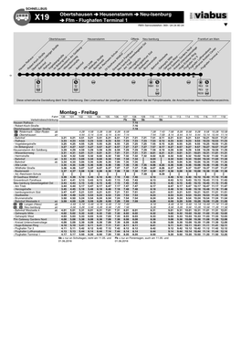 X19 Obertshausen Heusenstamm Neu-Isenburg