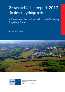 Gewerbeflächenreport Erzgebirgskreis 2017