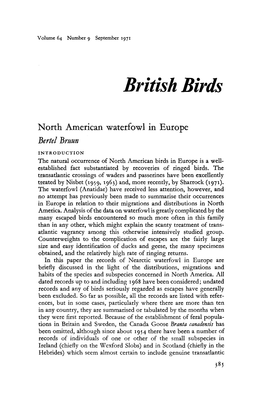 British Birds