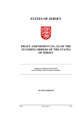 DRAFT AMENDMENT (No