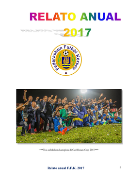 Relato Anual F.F.K. 2017 1