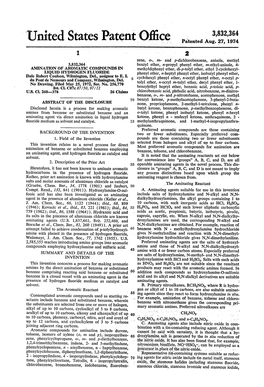 United States Patent Office Patented Aug