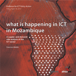 Understanding What Is Happening in ICT in Mozambique