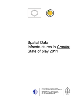 Spatial Data Infrastructures in Croatia: State of Play 2011