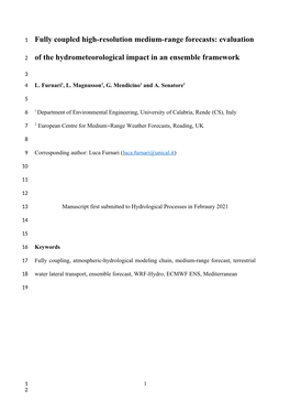 Fully Coupled High-Resolution Medium-Range Forecasts: Evaluation