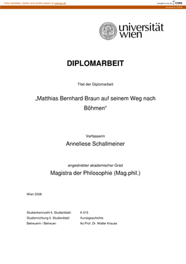 Diplomarbeit