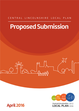 Proposed Submission Local Plan - April 2016 Foreword