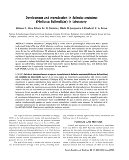 Development and R Elopment and R Elopment and Reproduction In